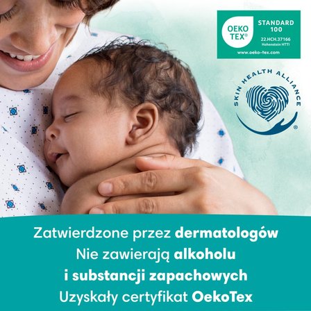 Pampers Harmonie aqua Chusteczki nawilżane dla dzieci 3 opakowań = 48 chusteczek (4)