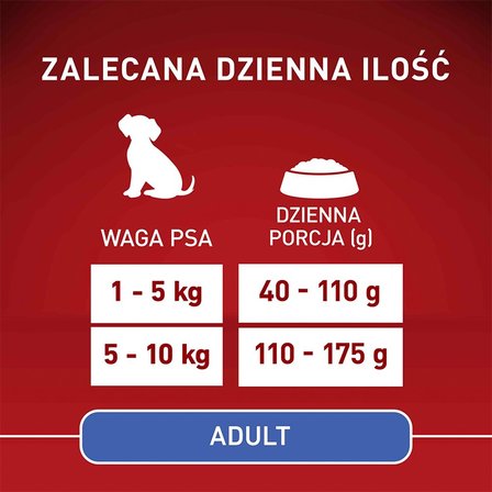 PURINA ONE Mini/Small Adult Karma dla psów bogata w wołowinę z ryżem 800 g (6)