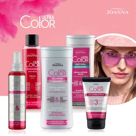 Joanna Ultra Color Odżywka włosy blond rozjaśniane i siwe 200 g (4)