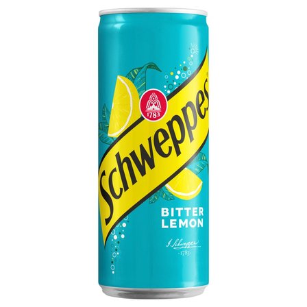 Schweppes Bitter Lemon Napój gazowany 330 ml (1)