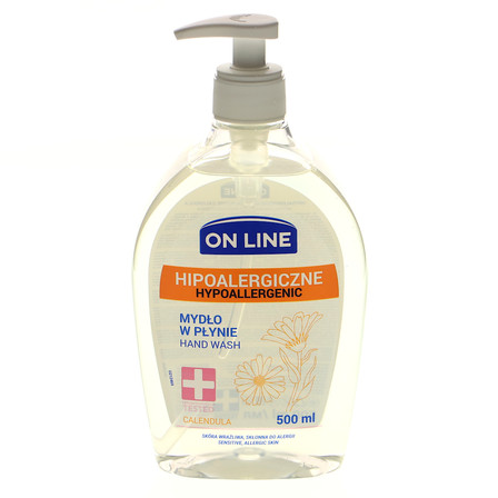 ON LINE CALENDULA HIPOALERGICZNE MYDŁO W PŁYNIE 500ML (1)