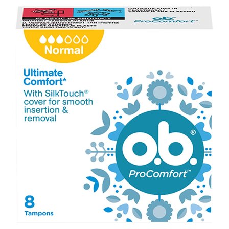 O.B. ProComfort Normal Tampony 8 sztuk (1)