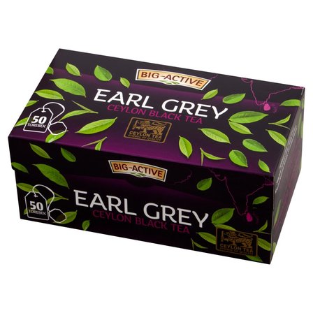 Big-Active Herbata Earl Grey Ceylon 75 g (50 torebek) (2)