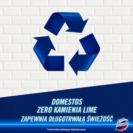 Domestos Zero Kamienia Lime Żel do toalet 750 ml (8)