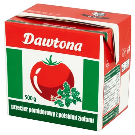 Dawtona Przecier pomidorowy z polskimi ziołami 500 g (2)