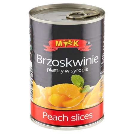 MK Brzoskwinie plastry w lekkim syropie 420 g (2)