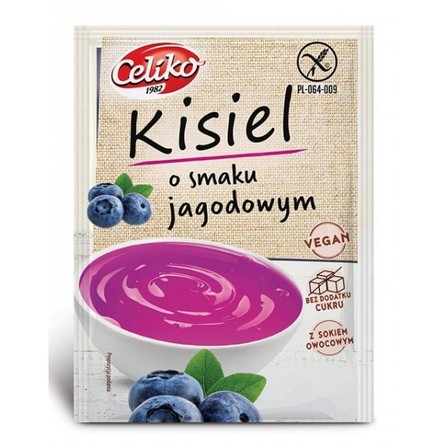 CELIKO KISIEL O SMAKU JAGODOWYM 40G (1)