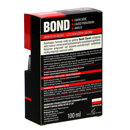 BOND CLASSIC WODA PO GOLENIU 100ML (5)