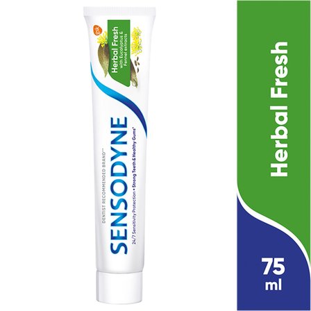 Sensodyne Herbal Fresh Pasta do zębów z fluorkiem 75 ml (8)