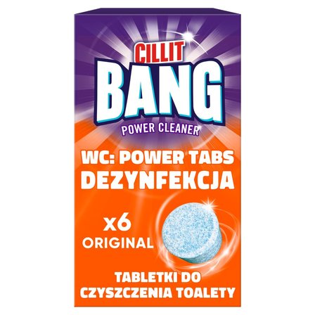 Cillit Bang Tabletki do czyszczenia toalety 135 g (6 x 22,5 g) (8)