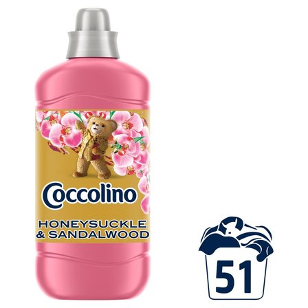 Coccolino Honeysuckle & Sandalwood Płyn do płukania tkanin koncentrat 1275 ml (51 prań) (6)