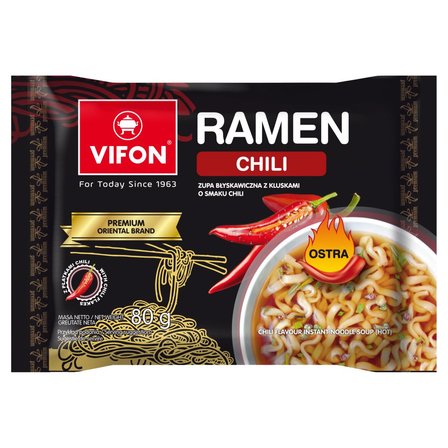 Vifon Ramen Zupa z kluskami o smaku chili 80 g (1)