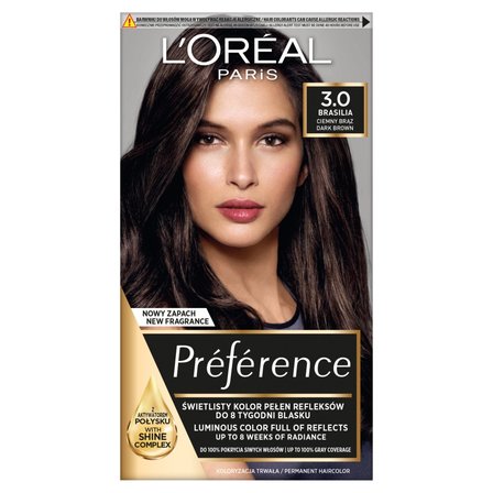 L'Oréal Paris Préférence Farba do włosów ciemny brąz 3.0 Brasilia (1)