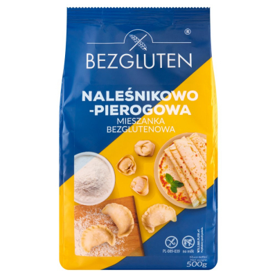 Bezgluten Naleśnikowo-pierogowa mieszanka bezglutenowa 500 g (2)