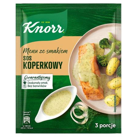 Knorr Menu ze smakiem Sos koperkowy 31 g (1)