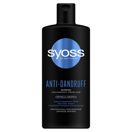 Syoss Anti-Dandruff Przeciwłupieżowy szampon do włosów 440 ml (1)