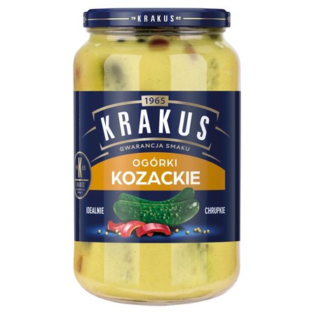 Krakus Ogórki kozackie 870 g (1)