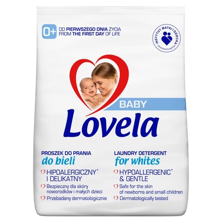 Lovela Baby Hipoalergiczny proszek do prania do bieli 1,3 kg (1)