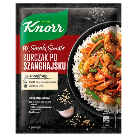 Knorr Fix Smaki Świata Kurczak po szanghajsku 41 g (1)