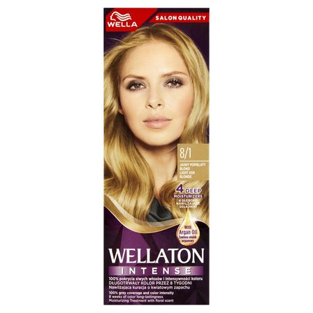 Wella Wellaton Krem intensywnie koloryzujący jasny popielaty blond 8/1 (1)