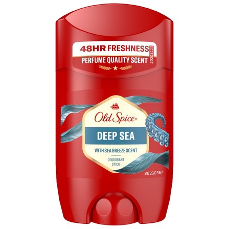 Old Spice Deep Sea Dezodorant w sztyfcie dla mężczyzn ml, 48 h świeżości, bez aluminium (1)