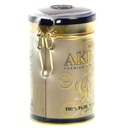 AKBAR GOLD CZARNA HERBATA CEJLOŃSKA LIŚCIASTA 100G (10)