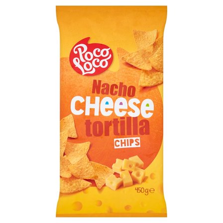 Poco Loco Chipsy kukurydziane o smaku sera 450 g (1)