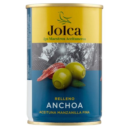 Jolca Oliwki zielone nadziewane anchois 300 g (1)