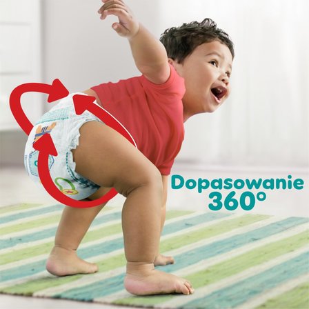 Pampers Pants Pieluchomajtki, rozmiar 3, 76 sztuk, 6kg-11kg (4)