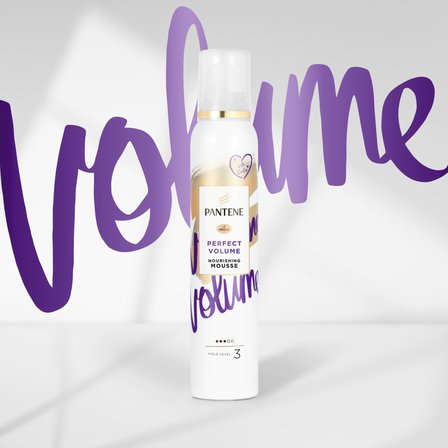 Pantene Pro-V Perfect Volume, odżywcza termoochronna pianka do włosów, wzbogacona biotyną, 200ml (5)