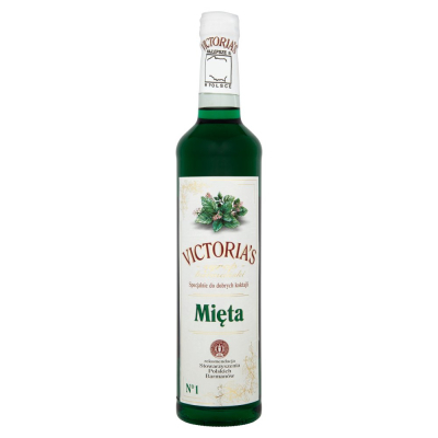 Victoria's Syrop barmański mięta 490 ml (1)