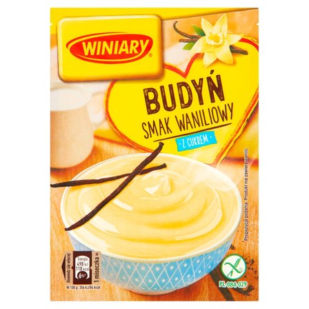 Winiary Budyń z cukrem smak waniliowy 60 g (1)