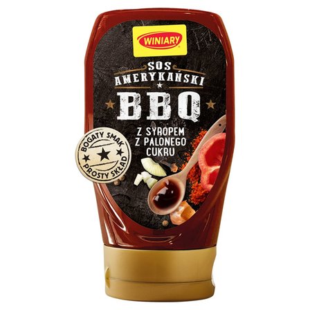 Winiary Sos amerykański BBQ Z syropem z palonego cukru 348 g (2)