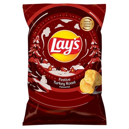 Lay's Chipsy ziemniaczane o smaku pieczeni z indyka 130 g (1)