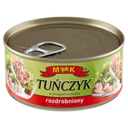 MK Tuńczyk w strzępach w wodzie rozdrobniony 170 g (3)