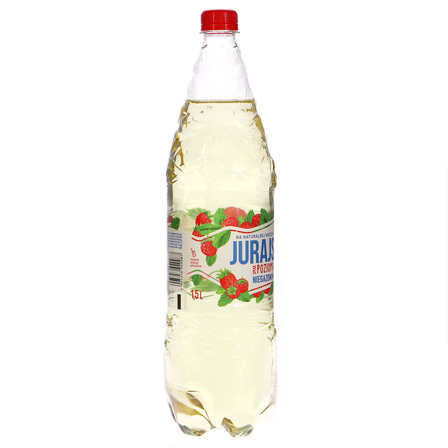 Jurajska Napój niegazowany smak poziomka 1,5 l (10)