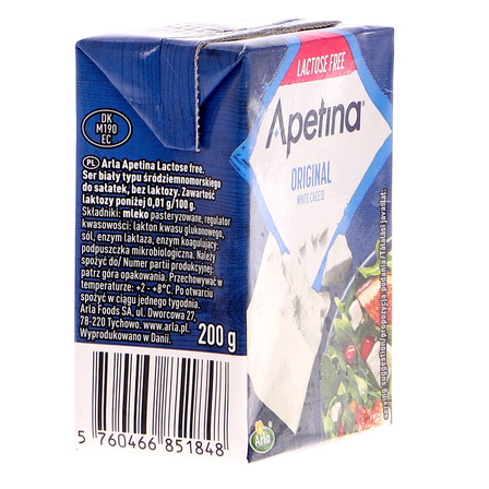 Arla Apetina Ser biały do sałatek bez laktozy 200 g (11)
