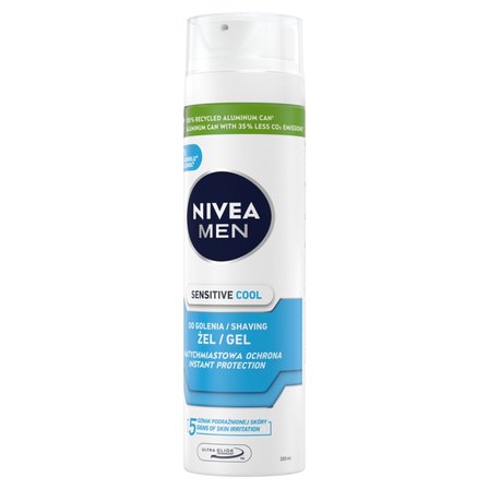 Nivea MEN Chłodzący ŻEL DO Golenia Sensitive Cool 200 ml (2)