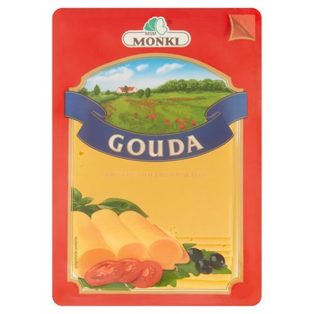 MSM Mońki Gouda ser typu holenderskiego plastry 150 g (1)