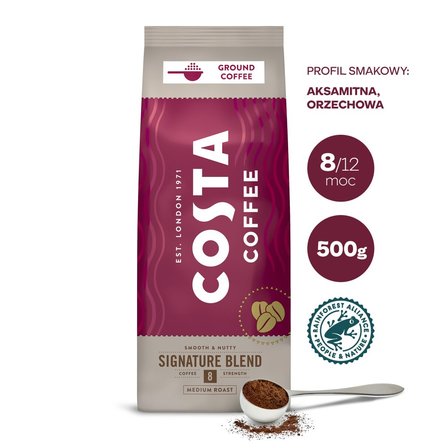 COSTA COFFEE Signature Blend Kawa palona mielona 500 g (7)