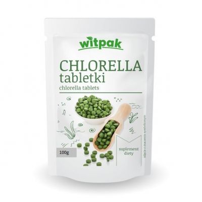 WITPAK CHLORELLA TABLETKI 400 TABLETEK 100G (1)