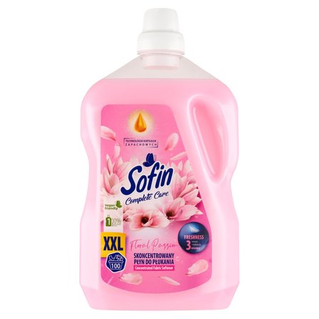 Sofin Complete Care Floral Passion Skoncentrowany płyn do płukania 2,5 l (100 prań) (1)