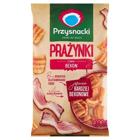 Przysnacki Prażynki o smaku bekon 120 g (3)