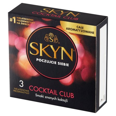 Skyn Cocktail Club Nielateksowe prezerwatywy 3 sztuki (2)