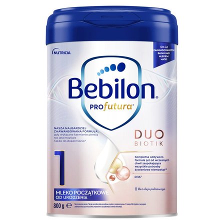 Bebilon Profutura Duobiotik 1 Mleko początkowe od urodzenia 800 g (1)