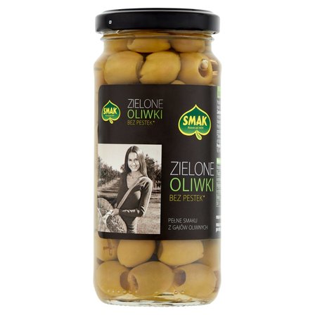 Smak Zielone oliwki bez pestek 220 g (1)