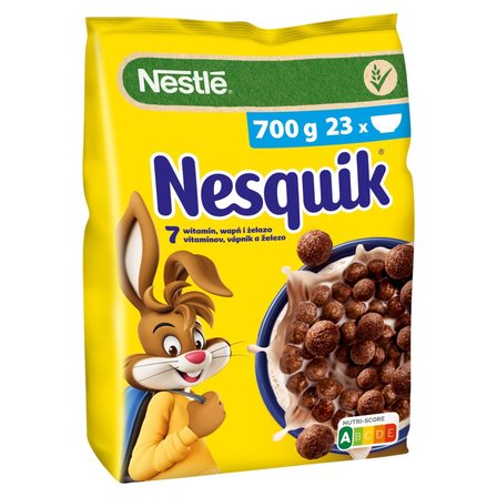 Nestlé Nesquik Zbożowe kuleczki o smaku czekoladowym 700 g (1)