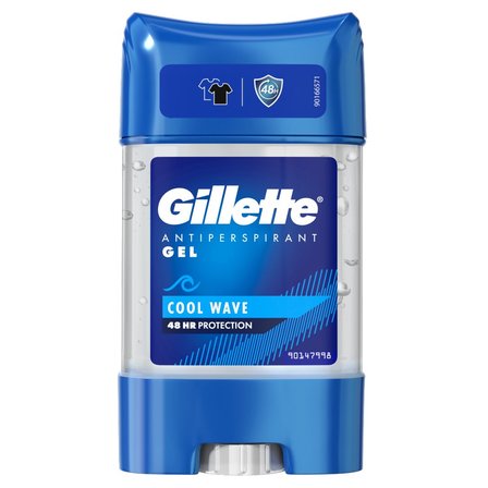 Gillette Cool Wave Przezroczysty żel dla mężczyzn, antyperspirant i dezodorant (1)