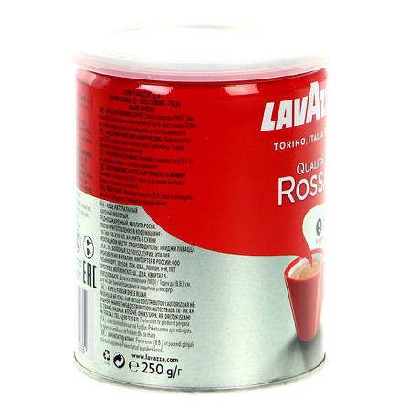Lavazza Qualità Rossa Mieszanka mielonej kawy palonej 250 g (10)