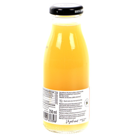 Bracia Sadownicy Sok tłoczone jabłko słodkie odmiany 250 ml (7)